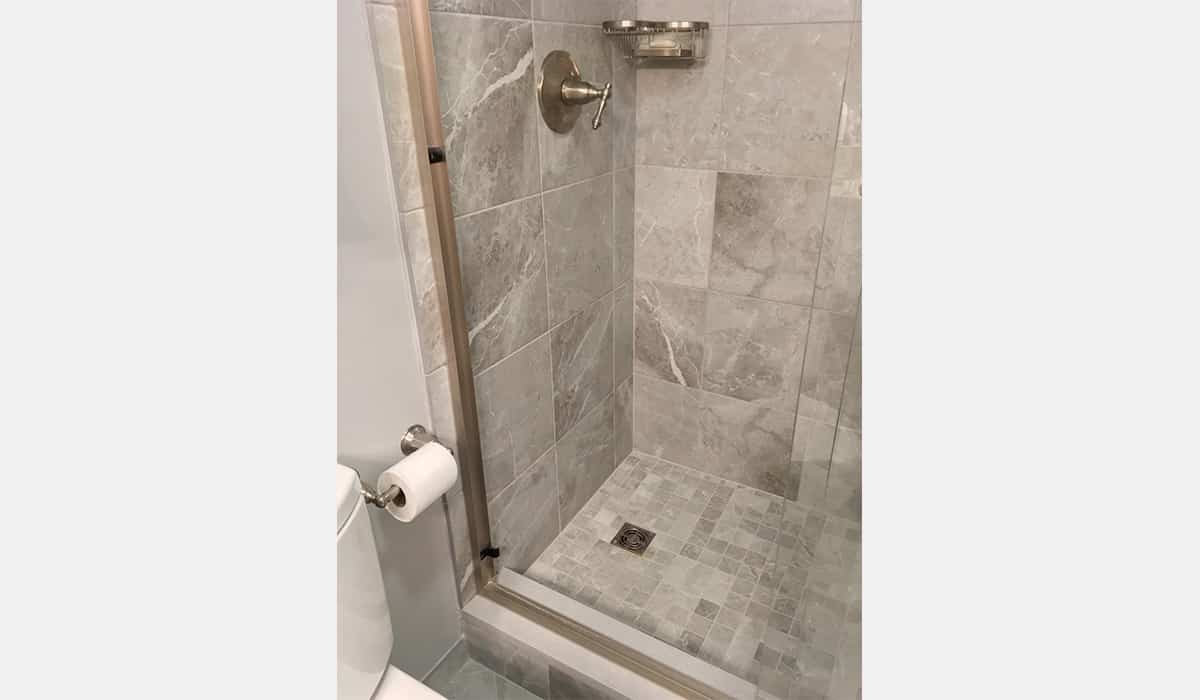 Clutter Free Master Bath - Bathroom Wall Cabinet